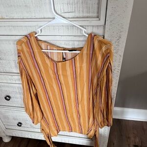 Lightweight 3/4 sleeve top